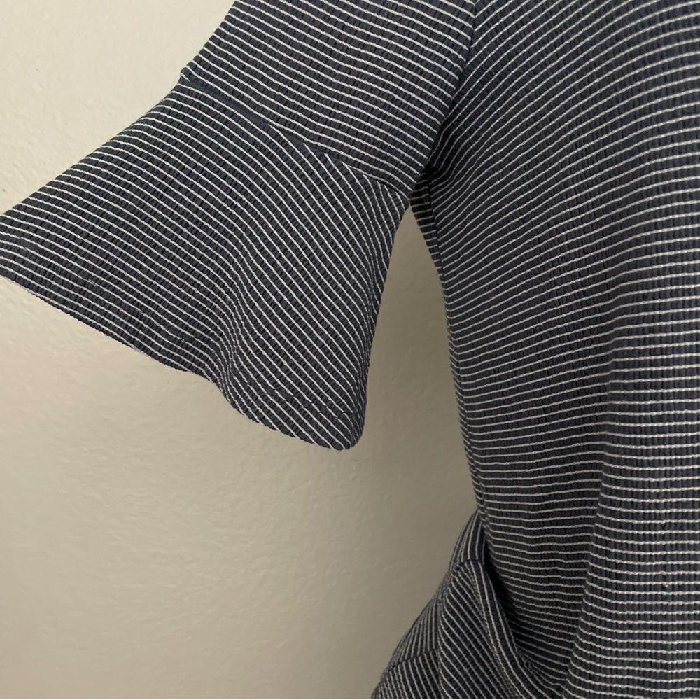Blue Stripe Knit Top - Picture 2 of 5